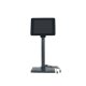 Kundendisplay extern 8 Zoll, True Flat Display, USB Anschluss, schwarz