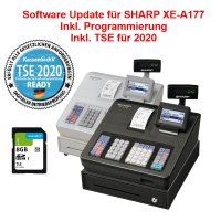 Sharp XE-A177/A207 Software Upgrade ink. Programmierung...