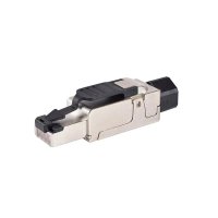 RJ45 Stecker Werkzeuglos 10 GBit/s 500MHz PoE++ CAT 6 CAT...