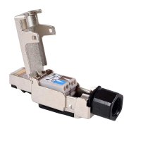 RJ45 Stecker Werkzeuglos 10 GBit/s 500MHz PoE++ CAT 6 CAT 7 Netzwerkstecker