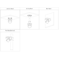 GOLIATH Starlight IP Dome Kamera | 8 MP | 180 Grad | WDR | 25m IR | Ton | SMD | PoE | 4K TiOC Serie