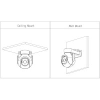 GOLIATH IP WLAN PT Kamera | 5 MP | 4 mm | Pan-Tilt | 30m IR | 2 Way Audio | Tracking | WiFi DH Serie