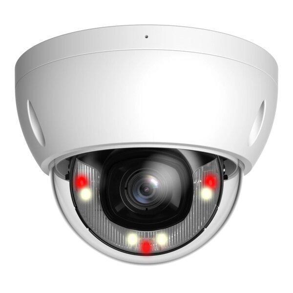 GOLIATH Starlight IP Dome Kamera | 8 MP | 2.8mm | WDR | 30m IR | SMD+ | Mikrofon | 4K Dual Serie