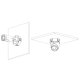 GOLIATH Junction Box | Halterung | Installationsbox | Aluminium | Wettergeschützt IP 66 | Weiß