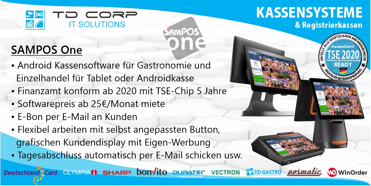 Sampos One - Das Android Kassensystem für all